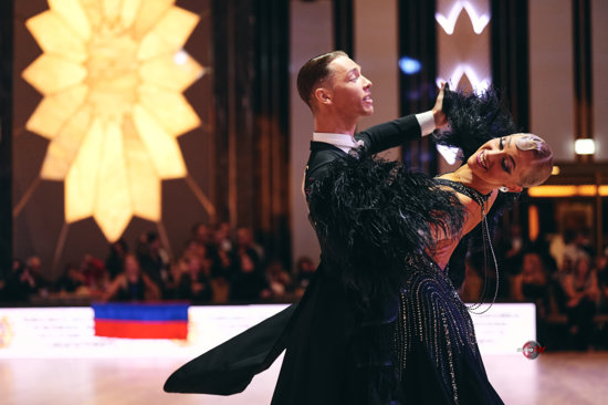 Couple at the Armenian Dance Open 2024