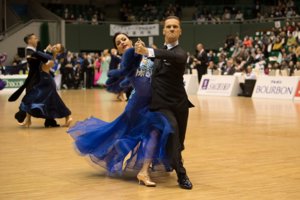 Nikolay Darin - Natalia Seredina (MDA) at 2019 WDSF PD Super GP in Tokyo | © Helmut Roland