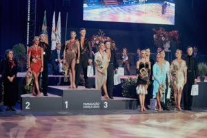 Podium World Championship Ten Dance Youth Vilanova 2024