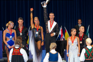 2012 World Ten Dance | Podium © Roland