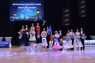 World Under 21 STD Podium