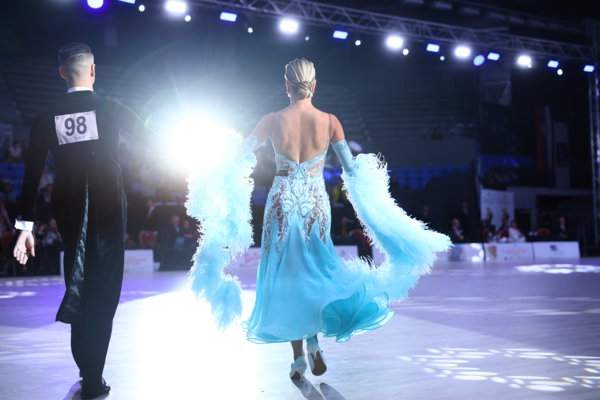 Glukhov and Glazunova in Belgrade GS Standard