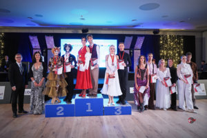 World Championship Show Dance Standard Sitges 2024 podium