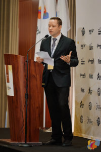 Sergey Nifontov presenting at Forum 2024 (2)