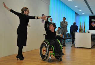 Wheelchair DanceSport Exhibition in Sant Cugat, ESP